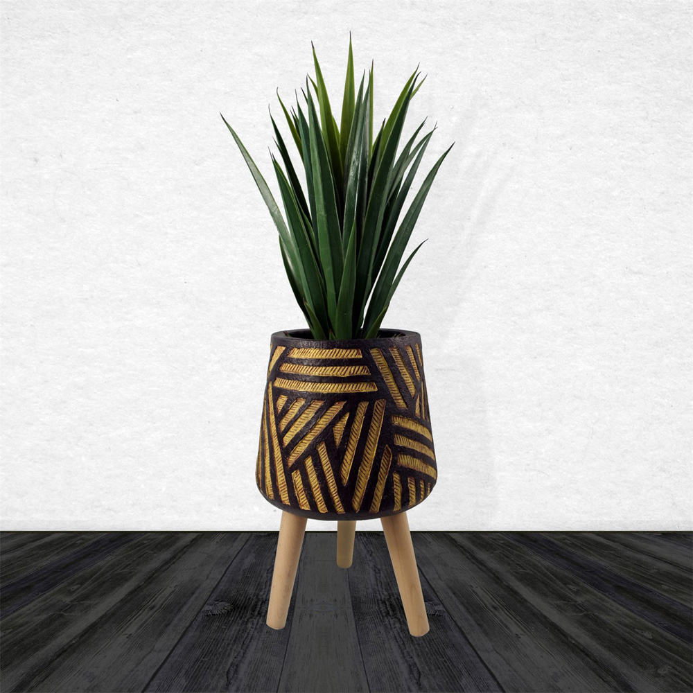 Leaf Composite Planter 28cm Image 2