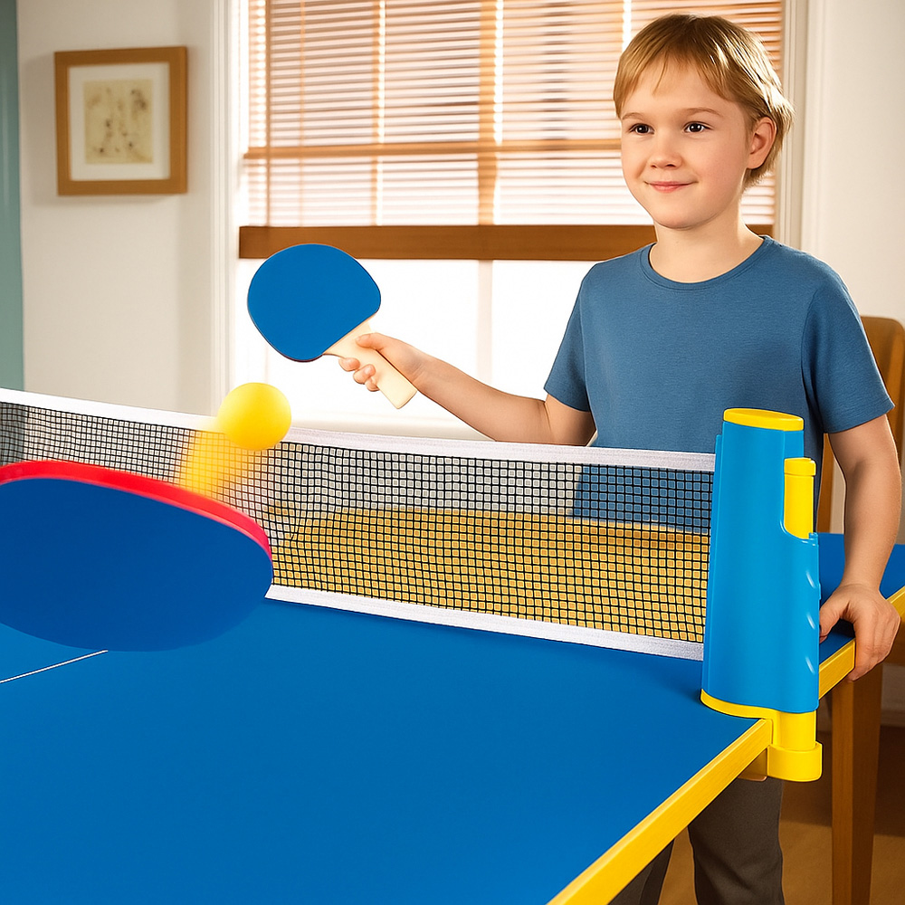 Avilo 5 Piece Portable Table Tennis Set Image 7