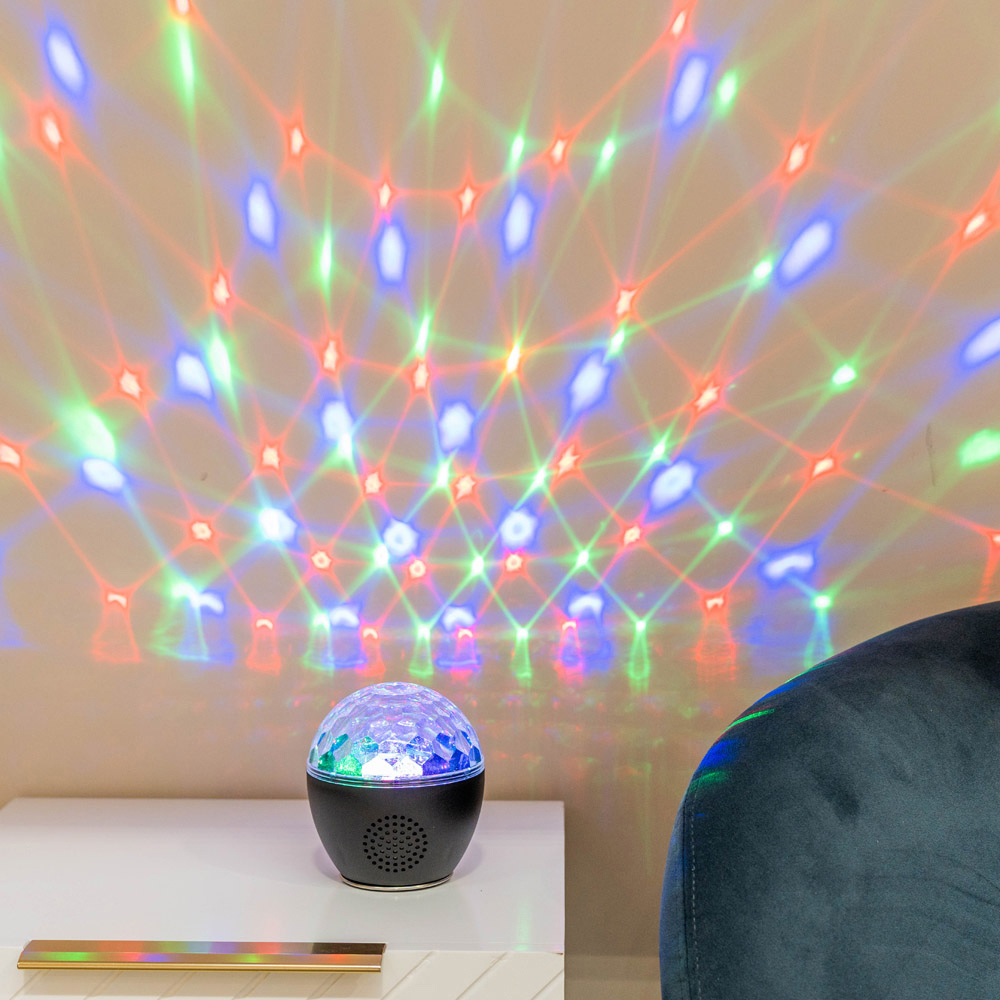 ValueLights Skylar RGB LED Projector Light with Music Speaker Image 3
