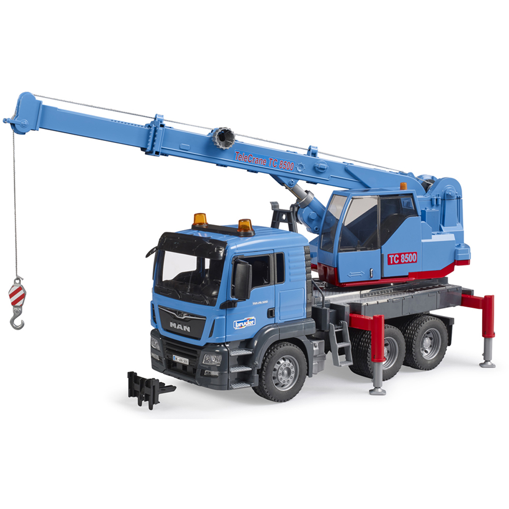 Bruder Kids MAN TGS Crane Truck Playset Model Image 2