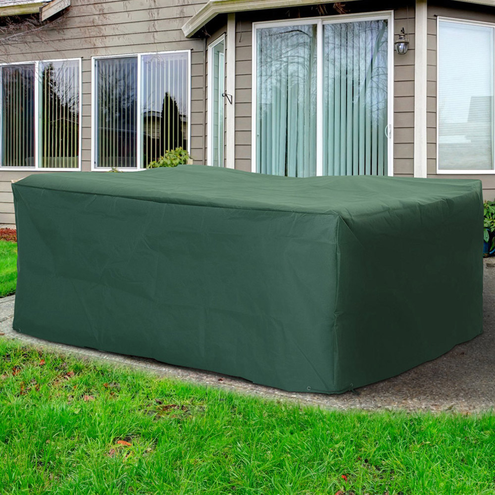 Outsunny Green 600D Oxford Anti-UV Garden Furniture Cover 245 x 165 x 55cm Image 2