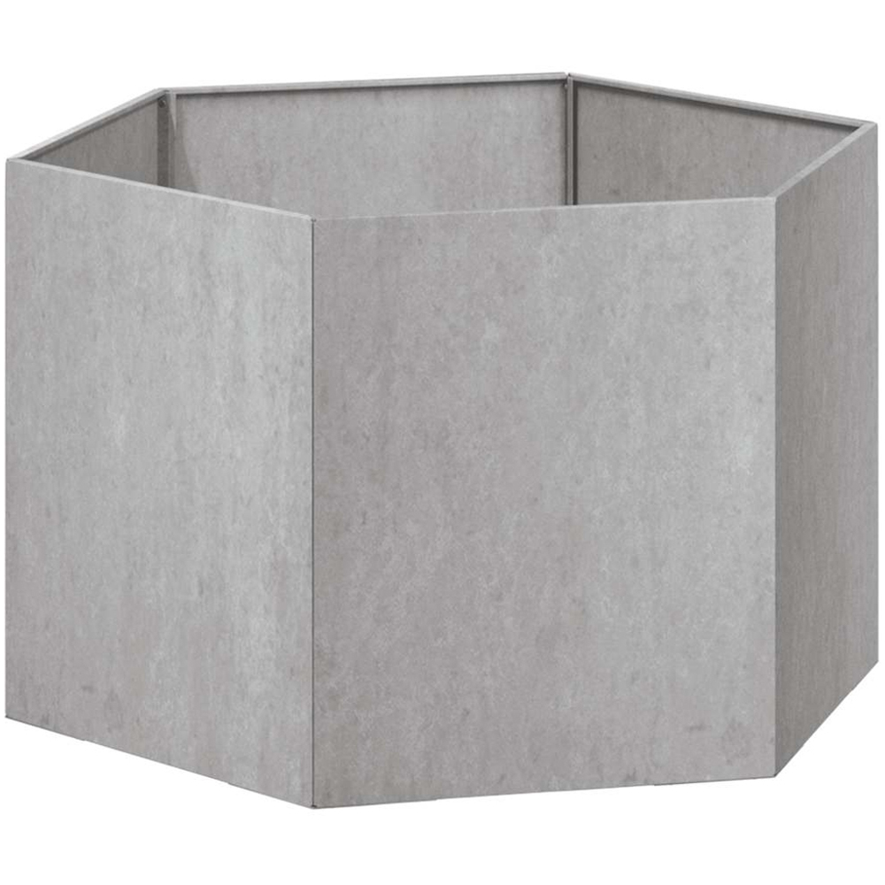 vidaXL Brown Corten Steel Garden Planter 45 x 60 x 60cm Image 3