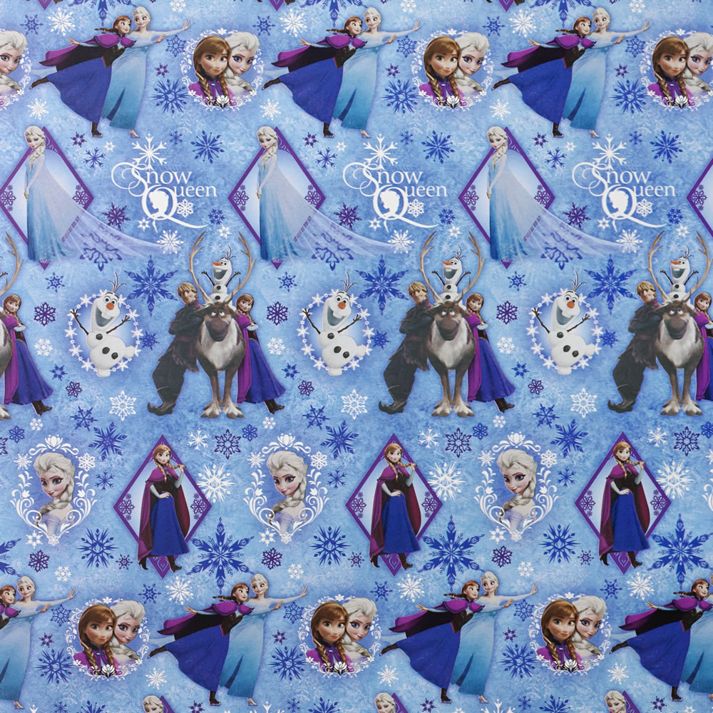 Disney Frozen Roll Gift Wrap 4m Image 2