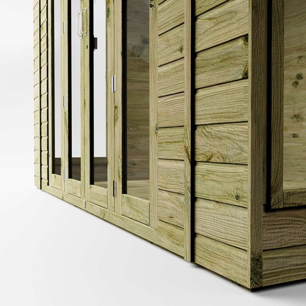 Mercia 10 x 8ft Double Door Vermont Summerhouse Image 6