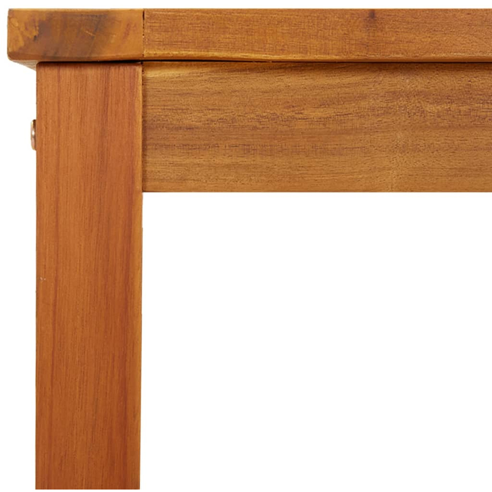 vidaXL Brown Solid Wood Acacia Garden Bench 110cm Image 6