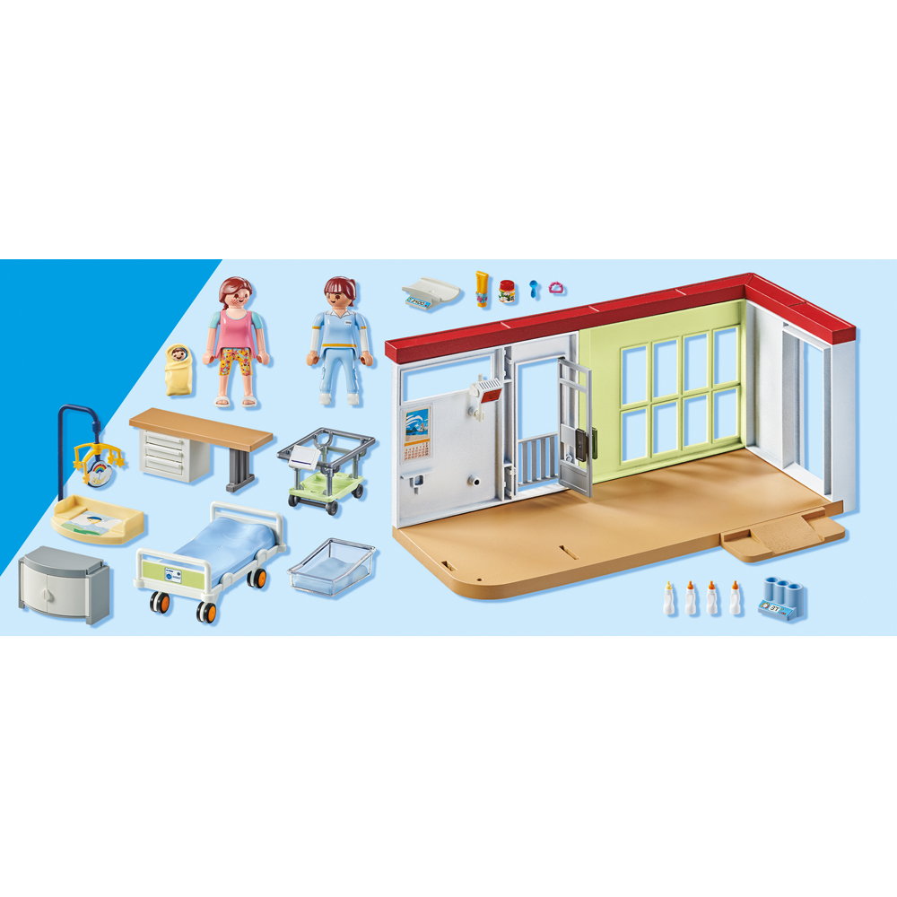 Playmobile Maternity Ward Playset 62 Piece Image 7