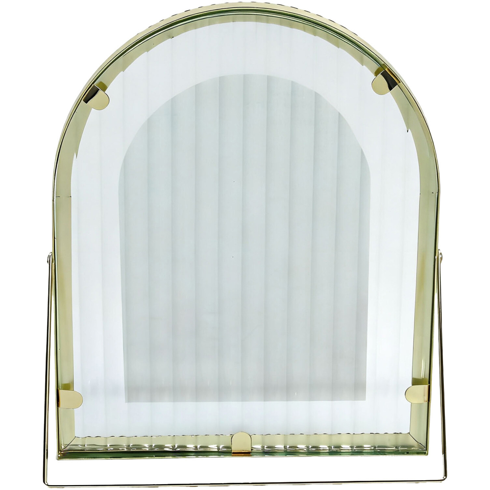 Gold Fluted Arch Easel Frame Image 4