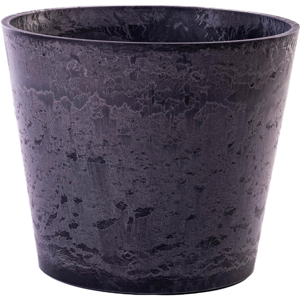 Garden Gear Caesar Charcoal Marble Effect Planter 50cm Image 1