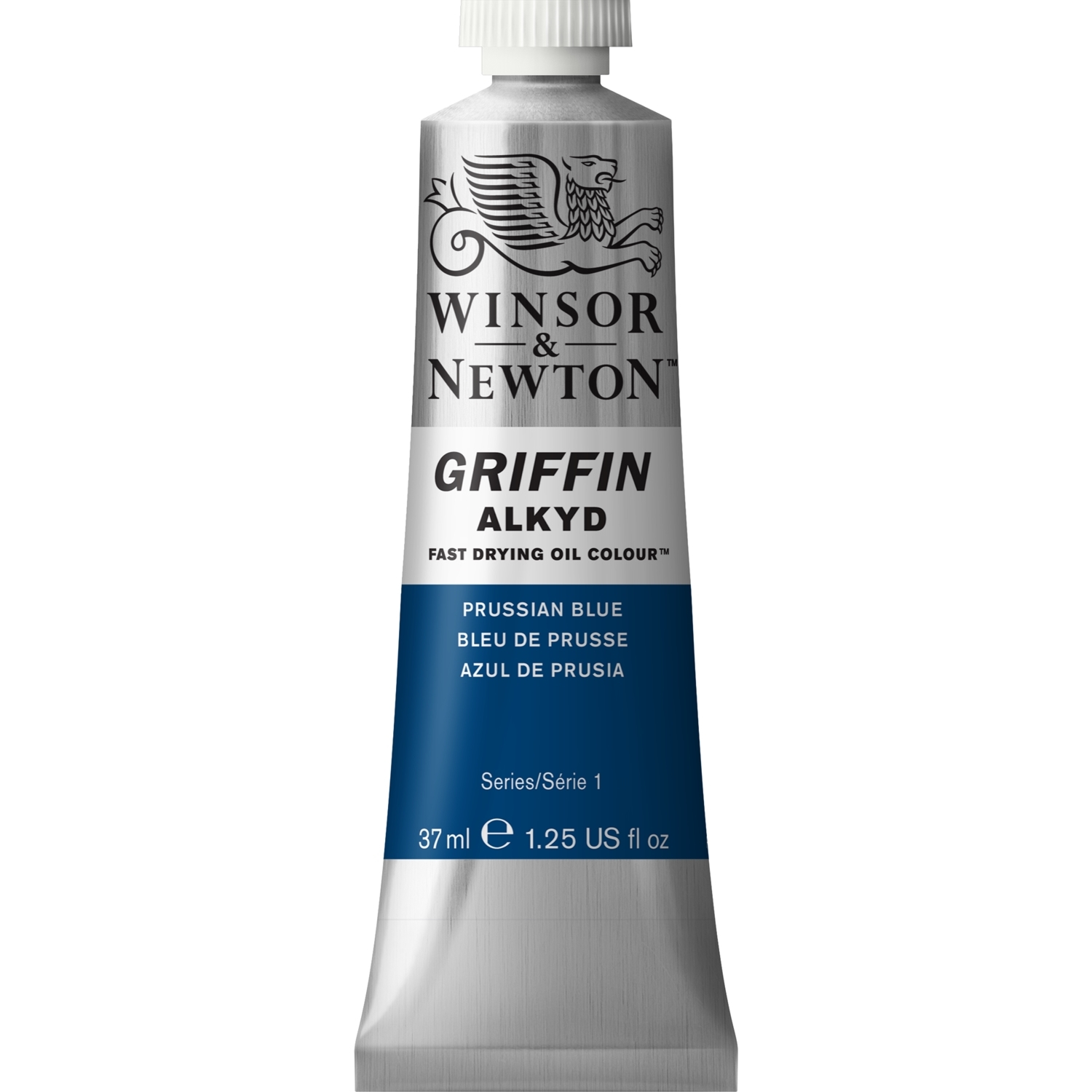 Winsor and Newton Griffin Alkyd Oil Colour - Prussian Blue Image 1