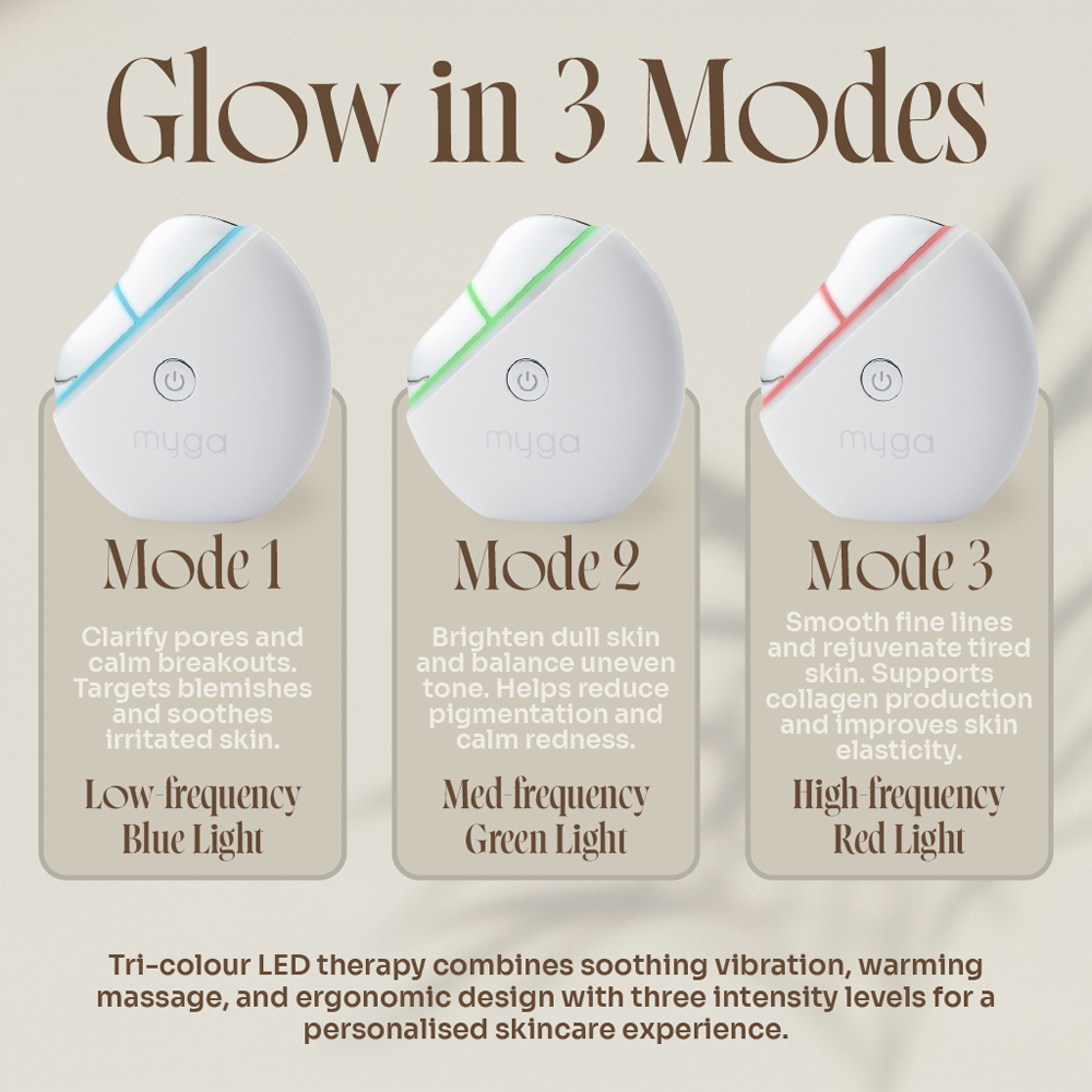 Myga EMS Guasha Glow Sculptor with LED Therapy Image 4