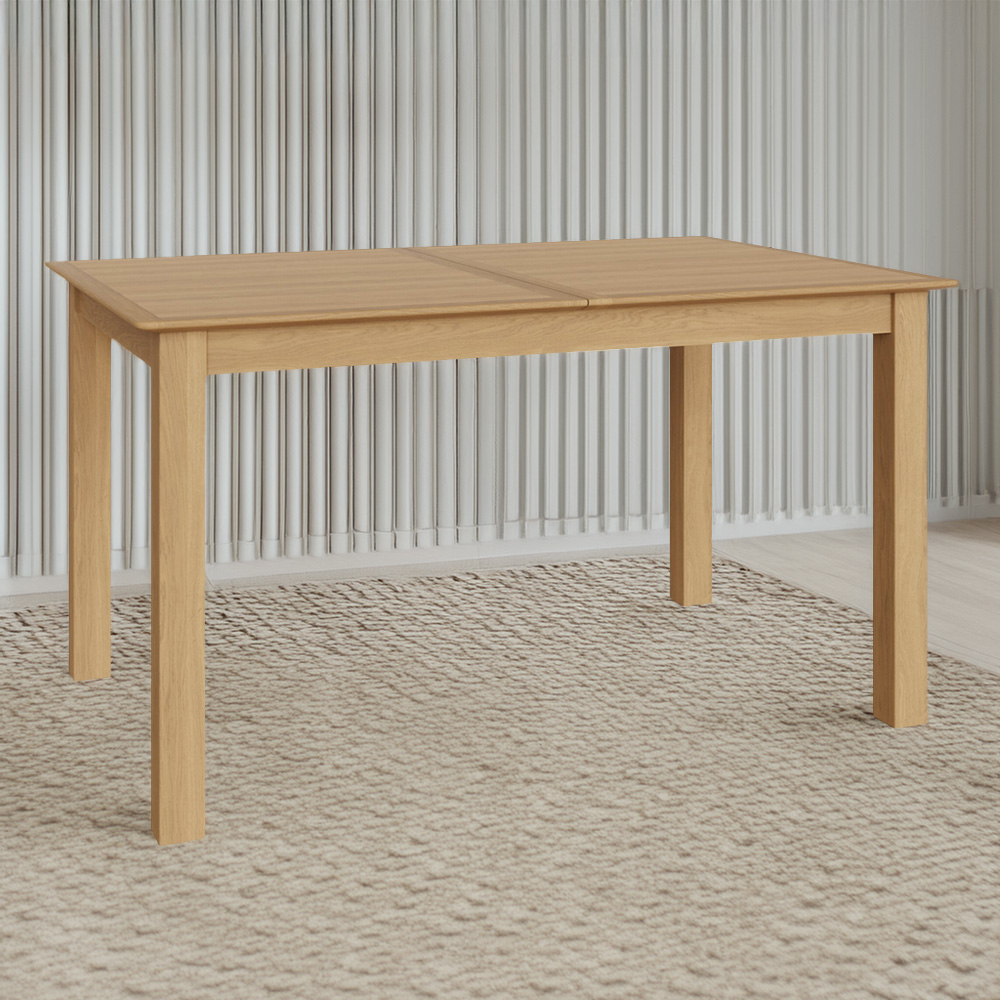 FWStyle Taberno Oak Extending Dining Table Image 1
