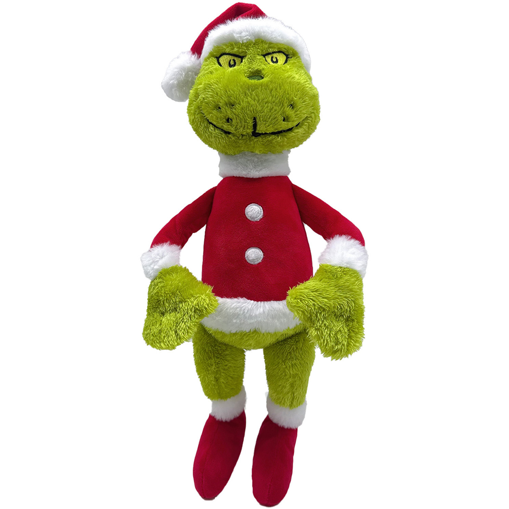 The Grinch Santa Plush Toy Image 1