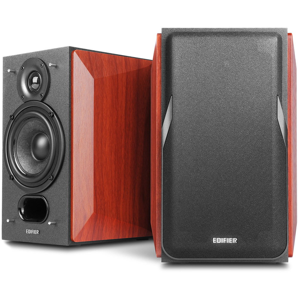 Edifier P17 Passive 2.0 Brown Bookshelf Speaker Set 20W Image 1
