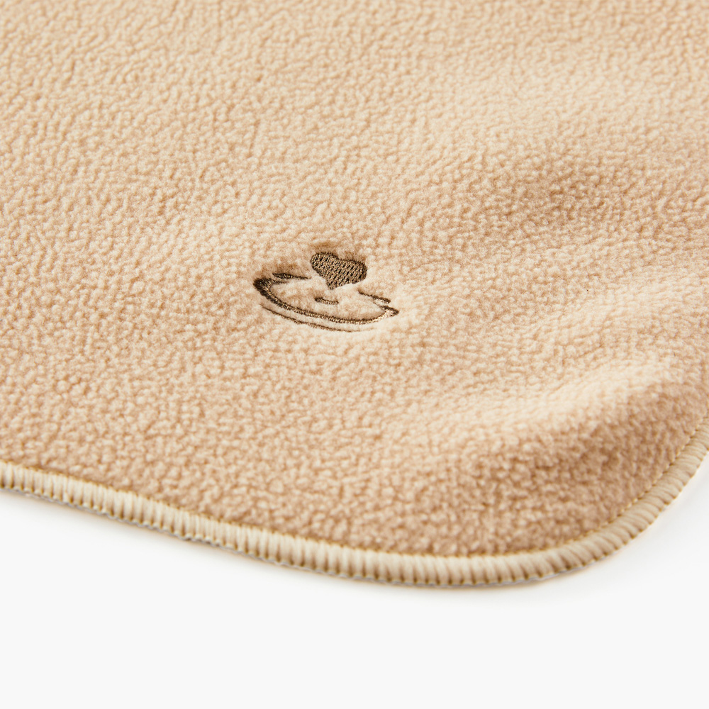 Myga Sand Fleece Reversible Yoga Blanket 200 x 145cm Image 3