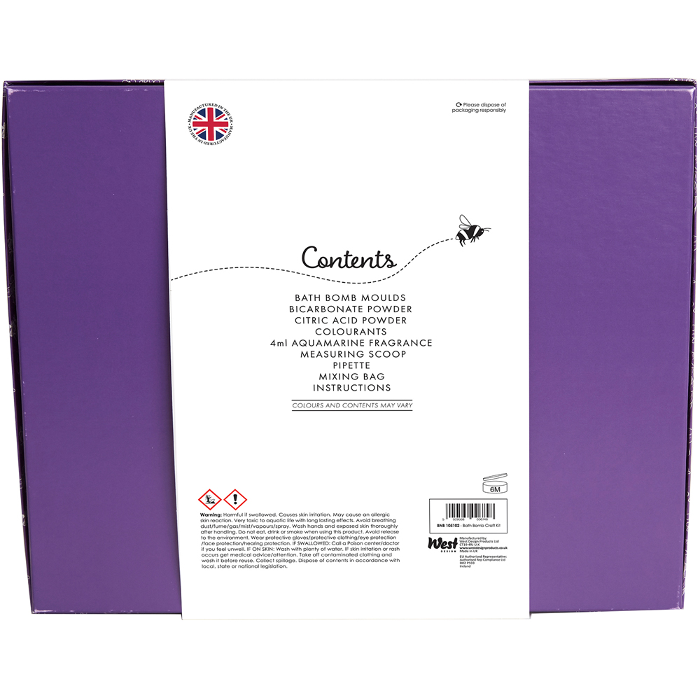 Bee & Bumble Multicoloured Bath Bomb Craft Kit Image 5