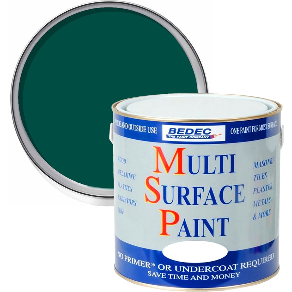 Bedec Holly Satin Multi Surface Paint 2.5L Image 1
