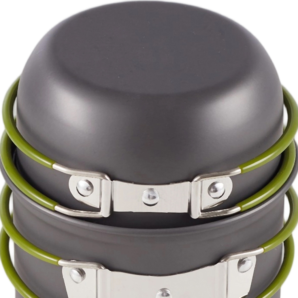 Living and Home Camping Cookware Set Image 4