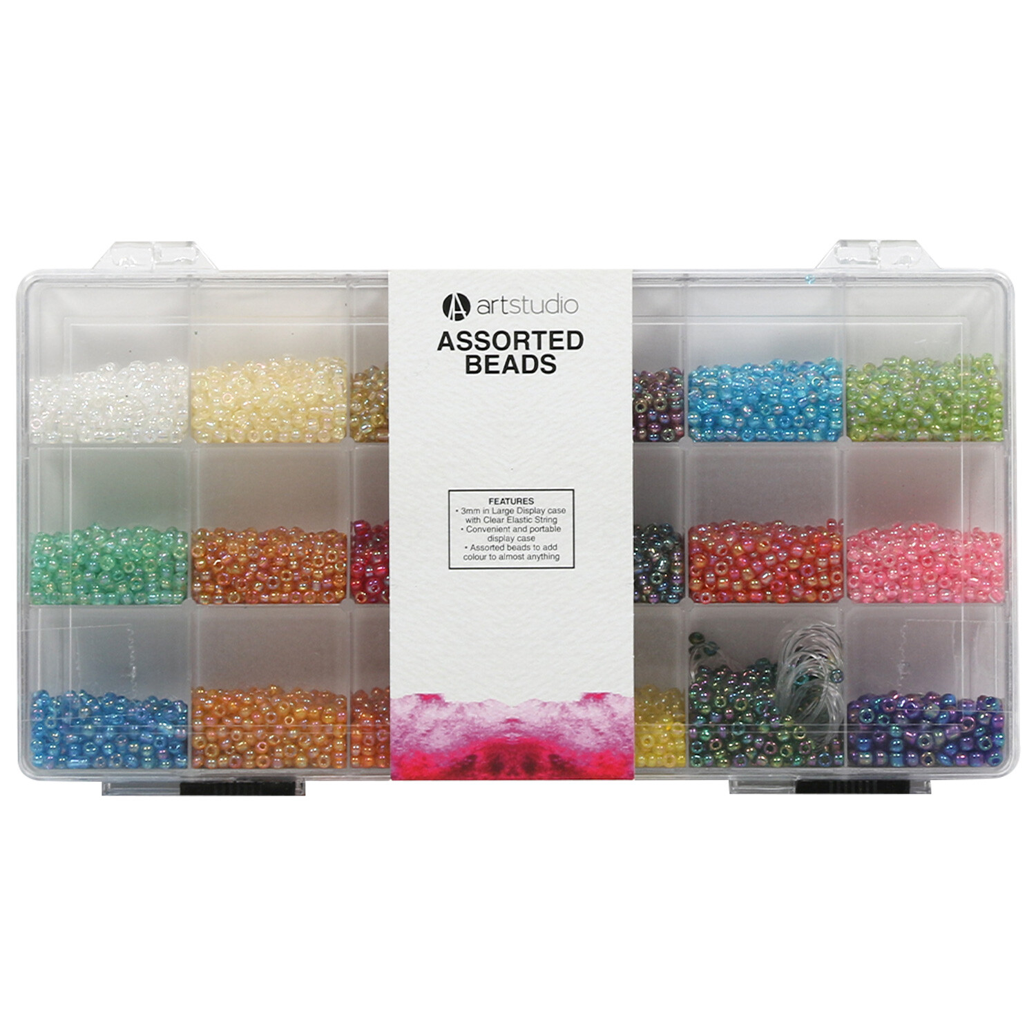 Art Studio Assorted Beads Set 3mm Image
