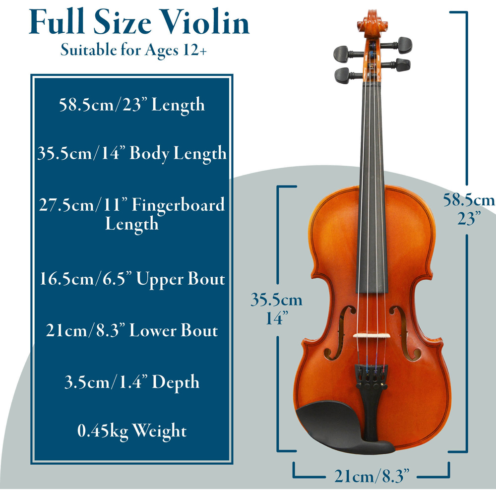 Forenza Uno Series Full Size Violin Outfit Image 5