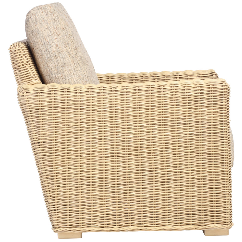 Desser Furniture Burford Natural Rattan and Farrow Chair Image 4