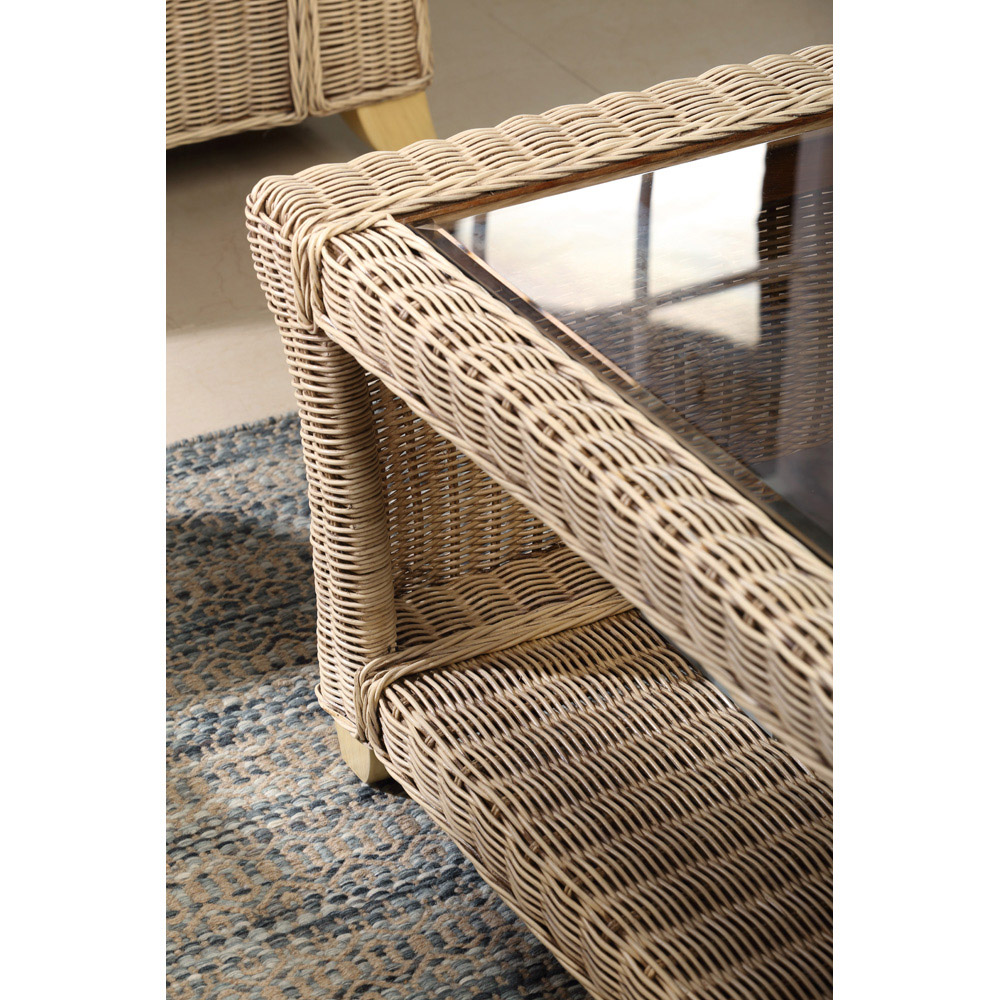 Desser Clifton Natural Rattan Coffee Table Image 3