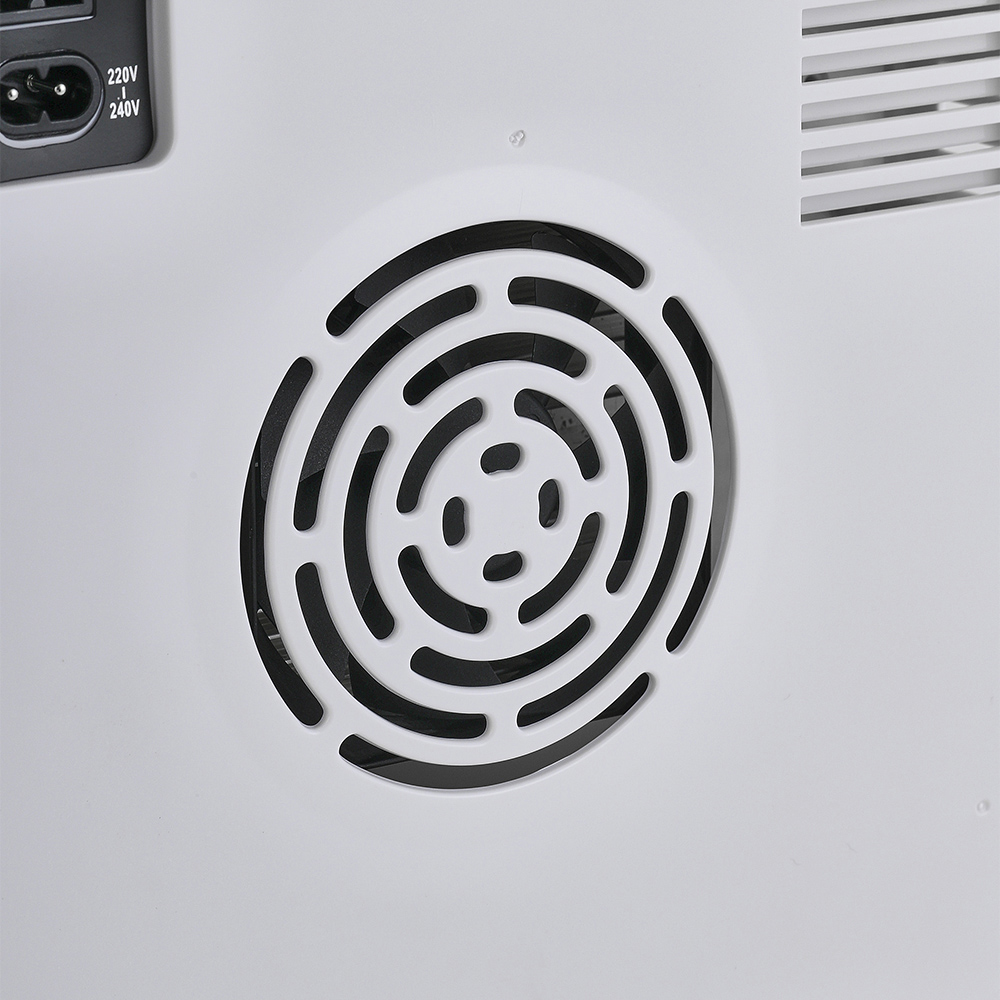 Living and Home FI0861 10L White Dual-Use Mini Refrigerator Image 4