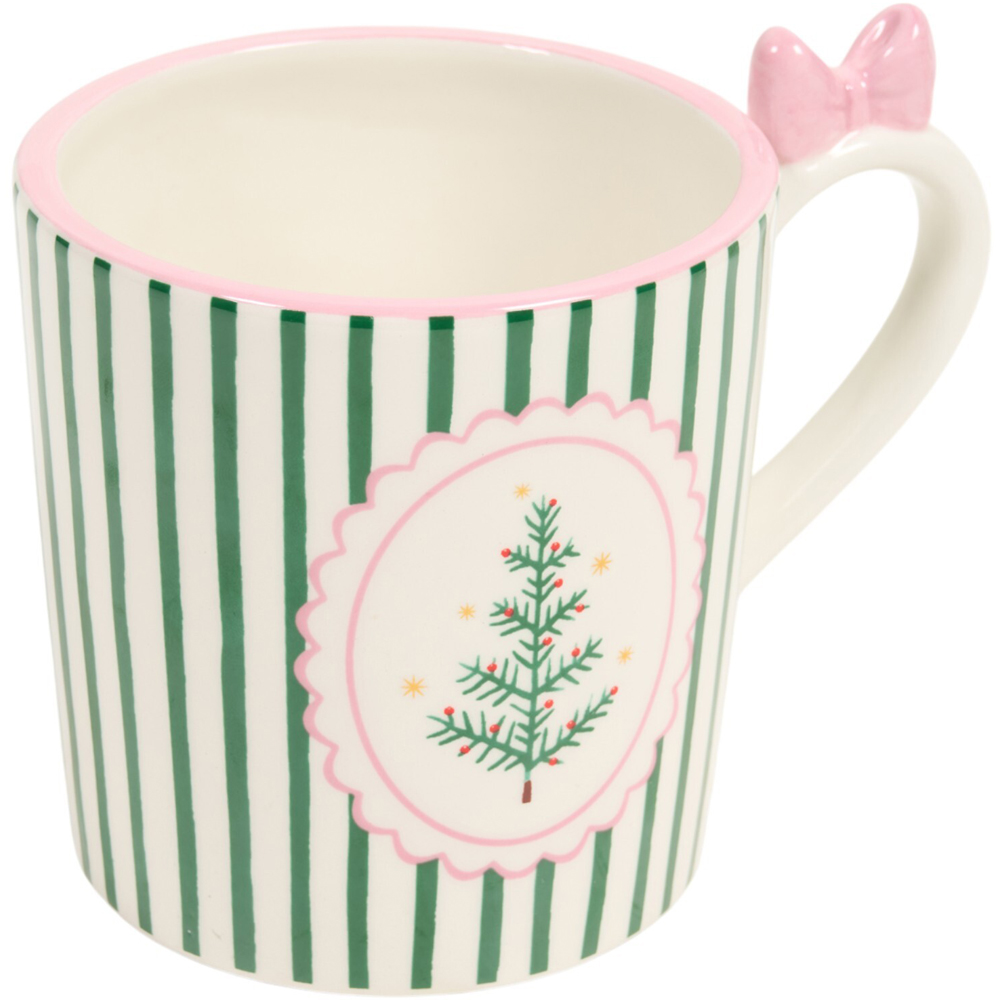 Christmas Stripey Mug Image 6