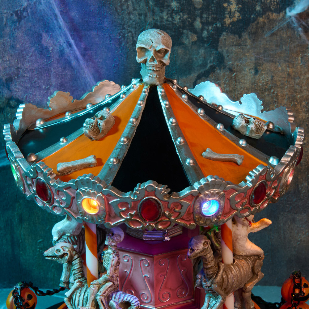 LED Haunted Carousel Image 3
