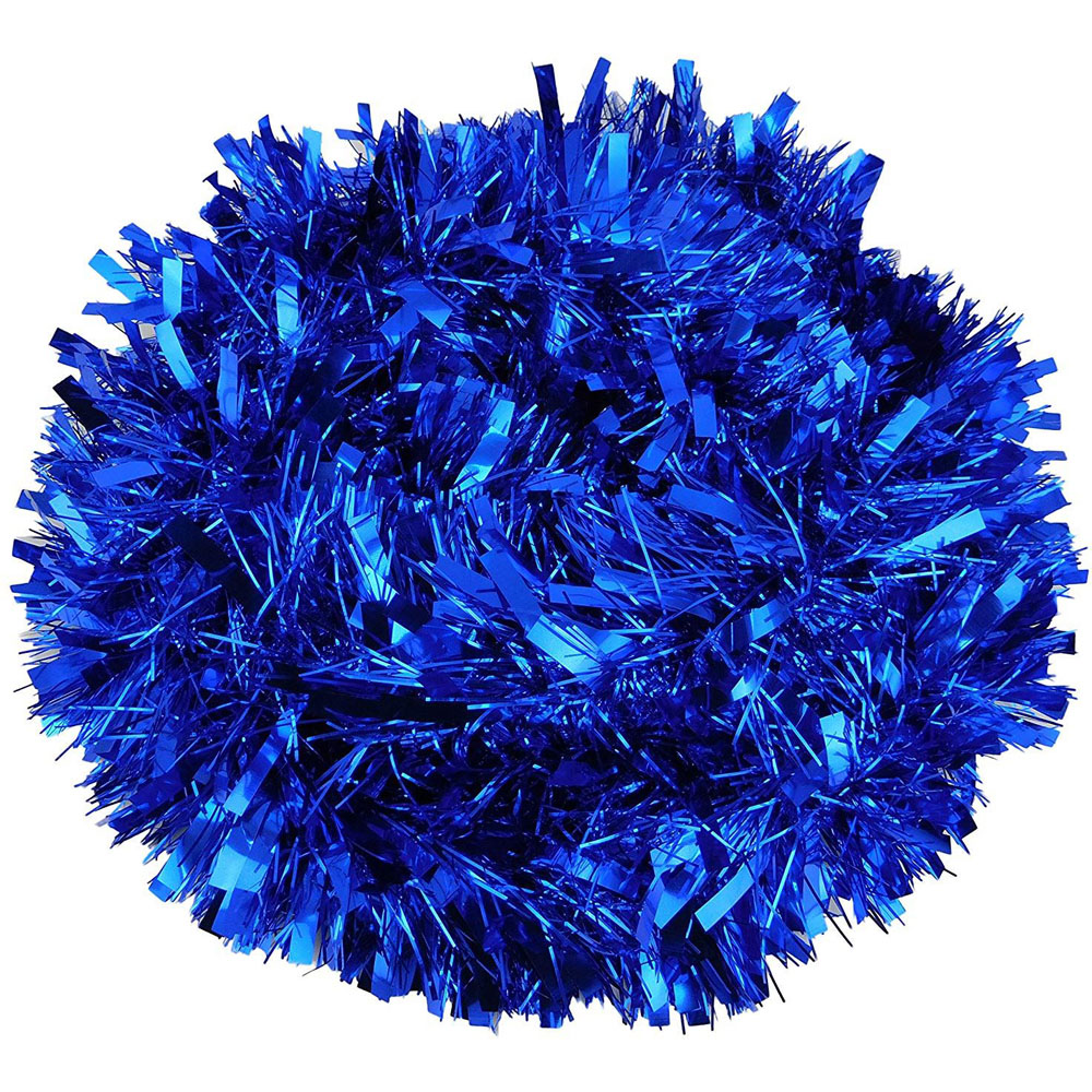 Shatchi Chunky Christmas Tinsel Garland 180cm Image 1