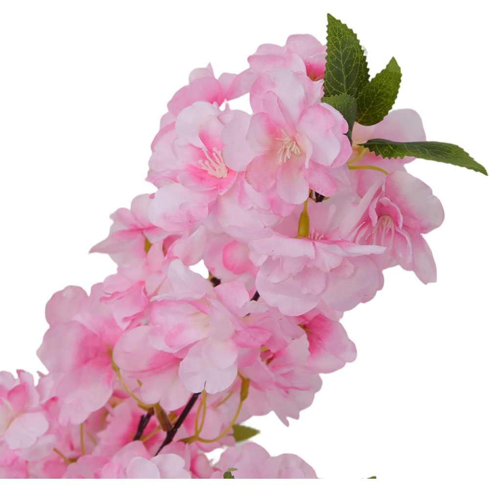 Living and Home Decorative Artificial Cherry Blossom Plant in Pot 105cm Image 4
