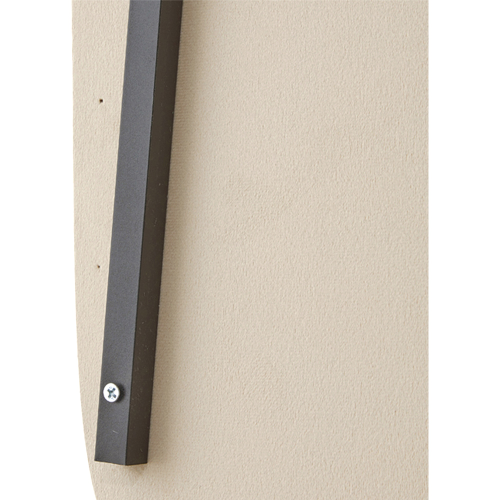 Living and Home Khaki Irregular Full Length Fleece Frame Mirror 160 x 60cm Image 6