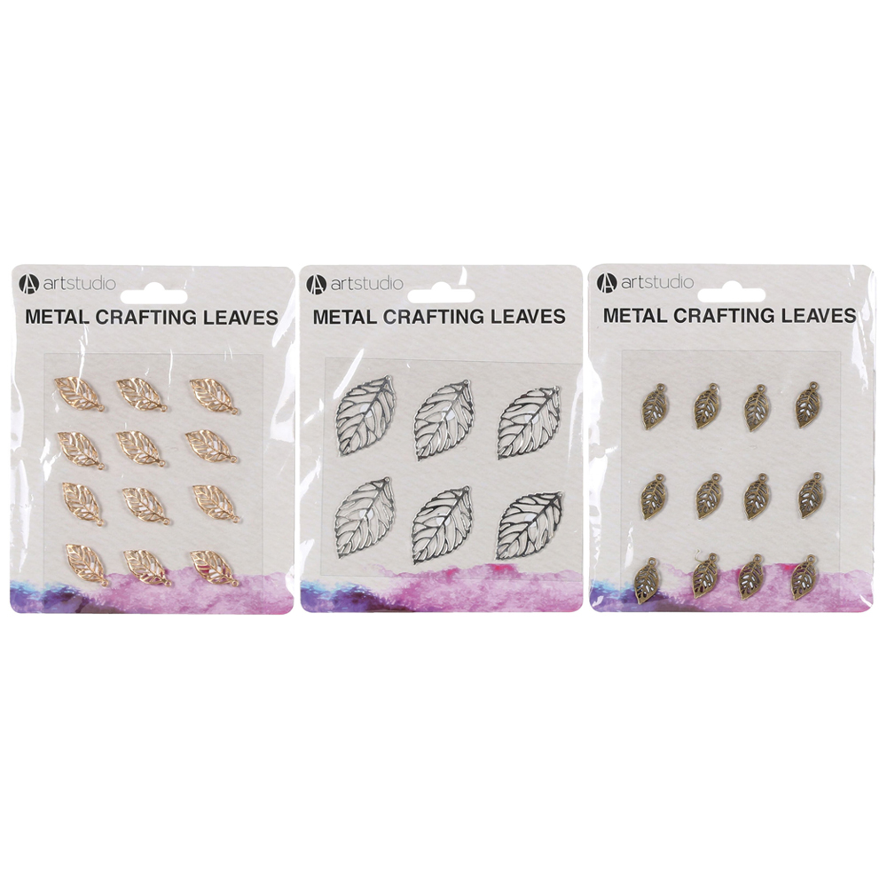 Art Studio Metal Crafting Leaves Image 1