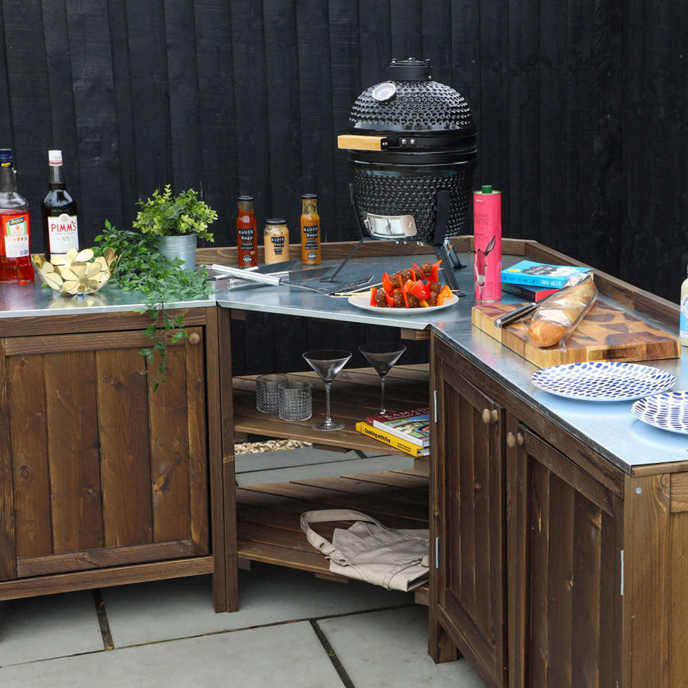 Mercia Trent Wooden Outdoor Kitchen Image 6