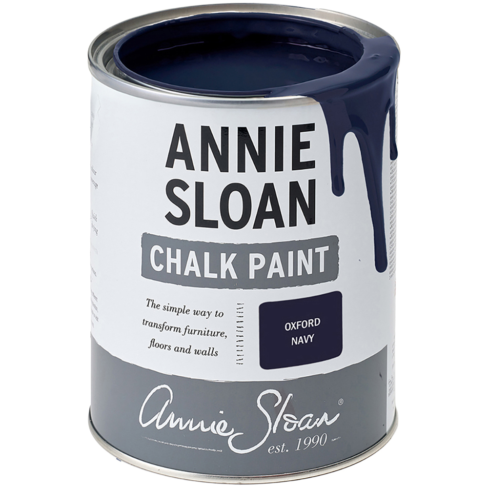 Annie Sloan Oxford Navy Matt Chalk Paint 1L Image 2