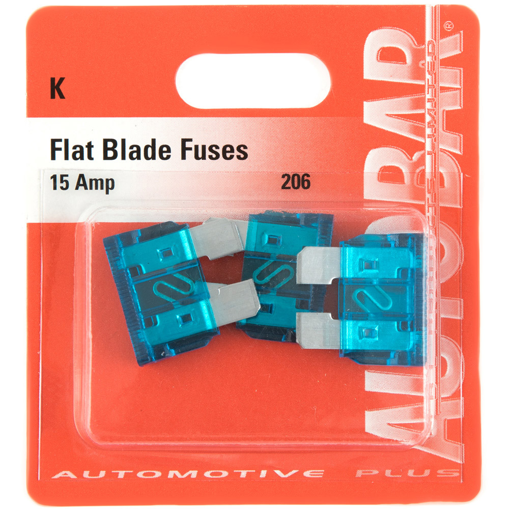 Autobar 15A Flat Blade Fuses Image