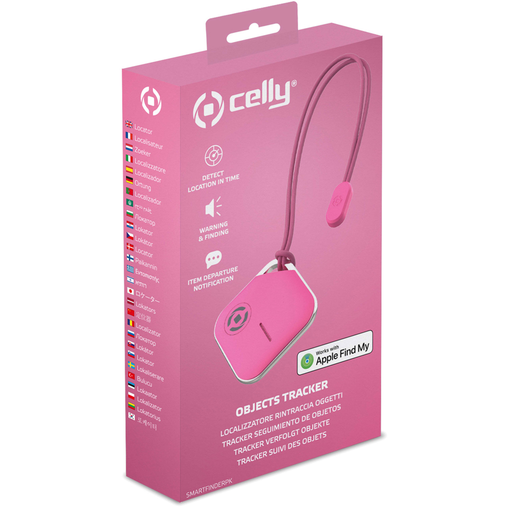 Celly Smartfinder Pink Smart Tag Finder Image 2