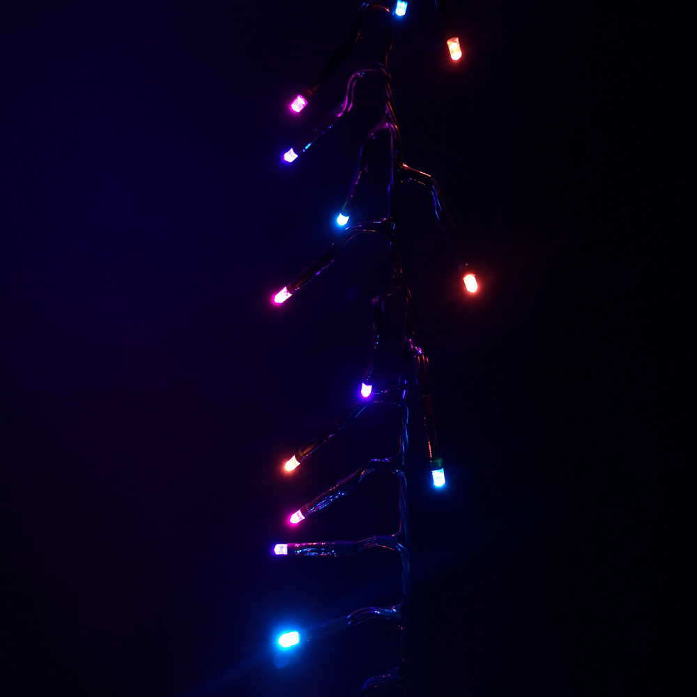 Premier ClusterBrights 3000 Rainbow LED Multi-Function Green Cluster Light 37.2m Image 5