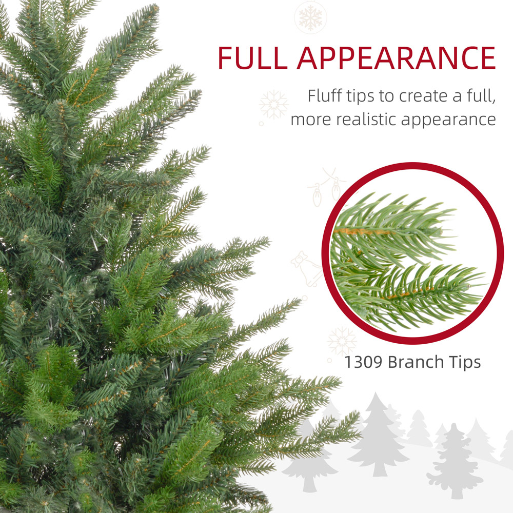 Everglow Green Artificial Christmas Tree 5ft Image 5