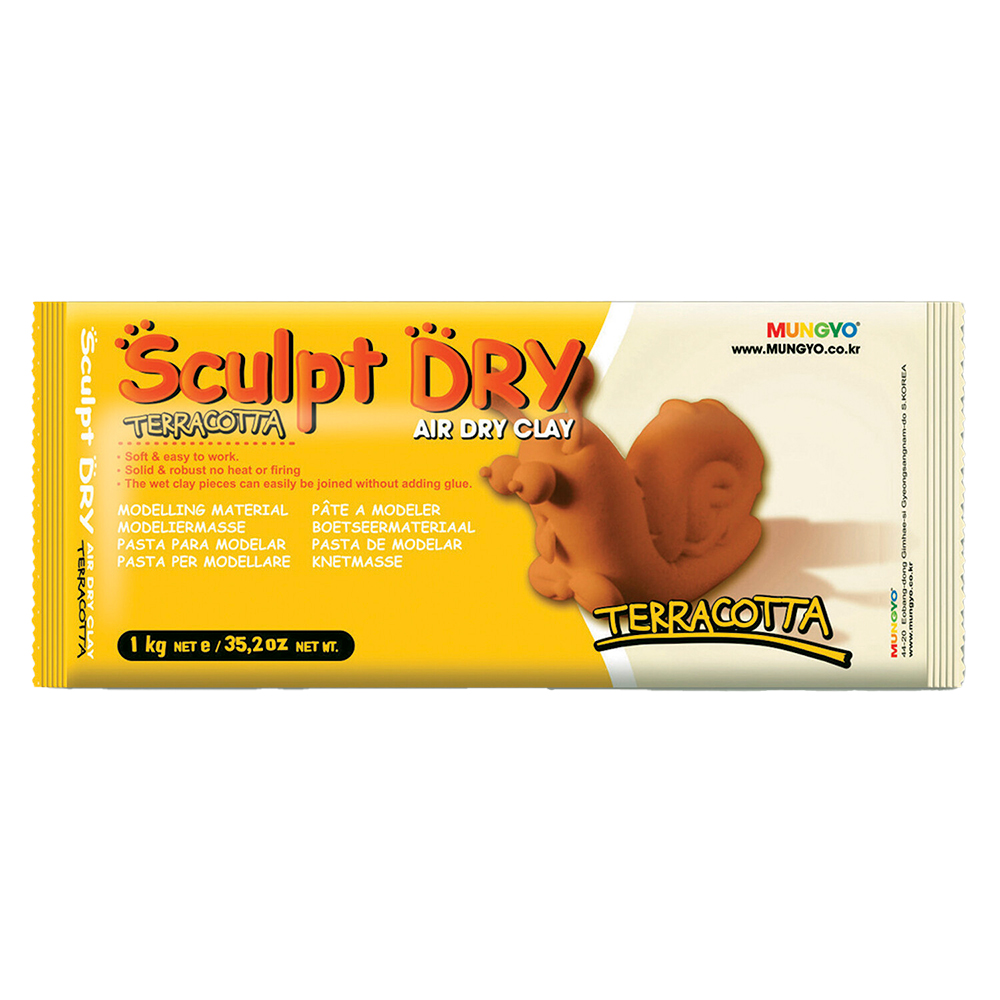 Sculpt Dry Air Dry Clay - Terracotta / 1kg Image