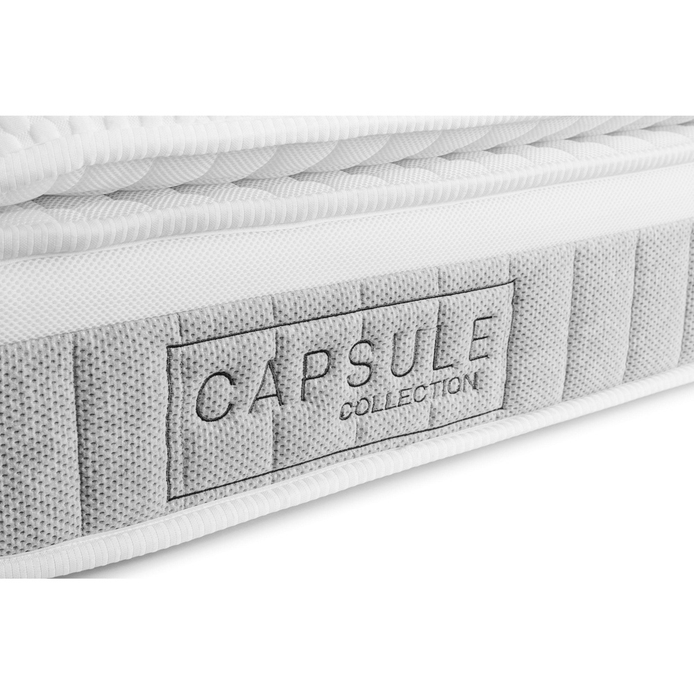 Julian Bowen Capsule Super King Size White 3000 Pocket Sprung Pillow Top Mattress Image 7