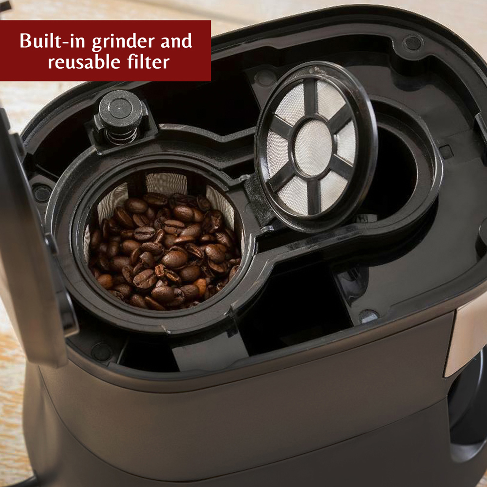 Innoteck Kitchen Pro Digital 2 In 1 Coffee Maker 700W Image 2