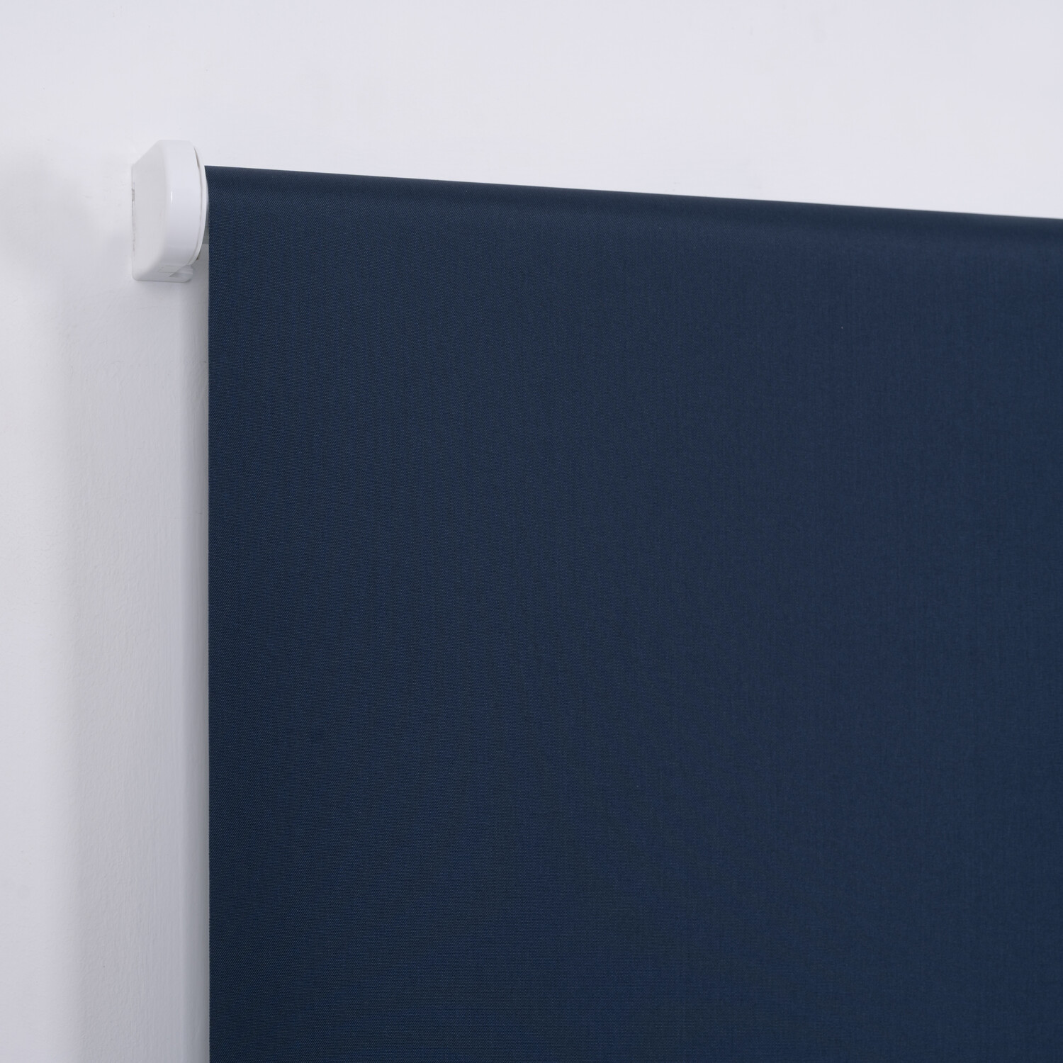 Plain Blackout Blinds Evening Blue 180cm Image 3