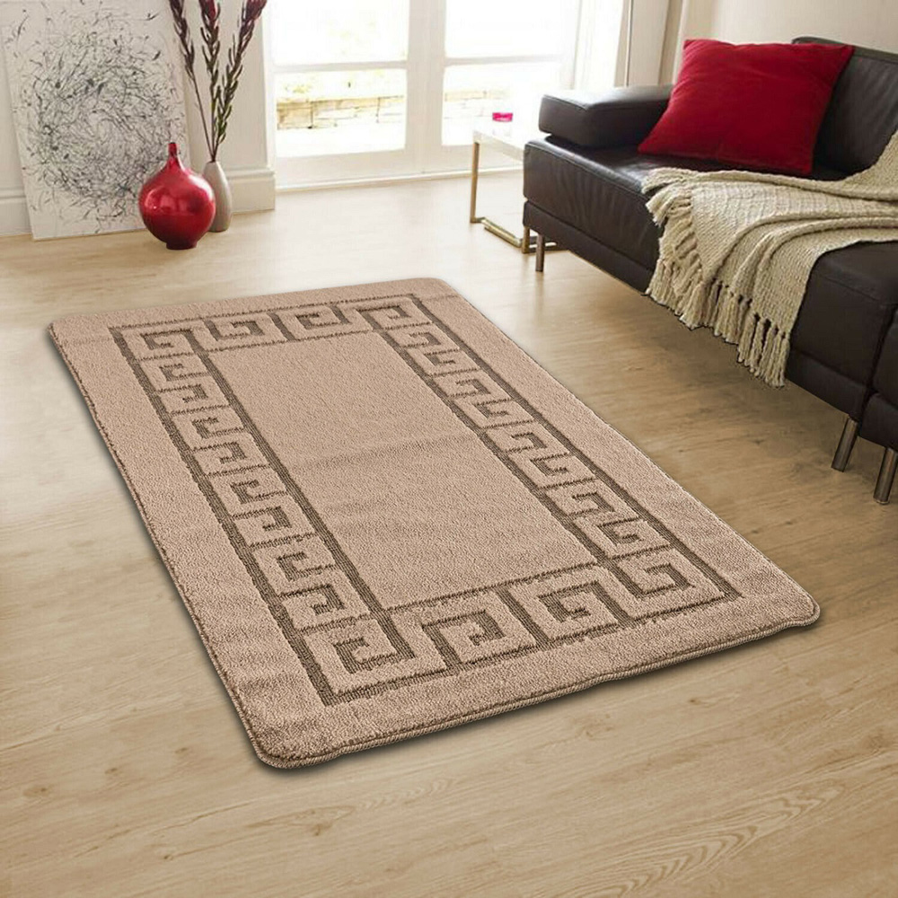 Smart Living Beige Plain Gel Back Non-Slip Mat 80 x 300cm Image 2