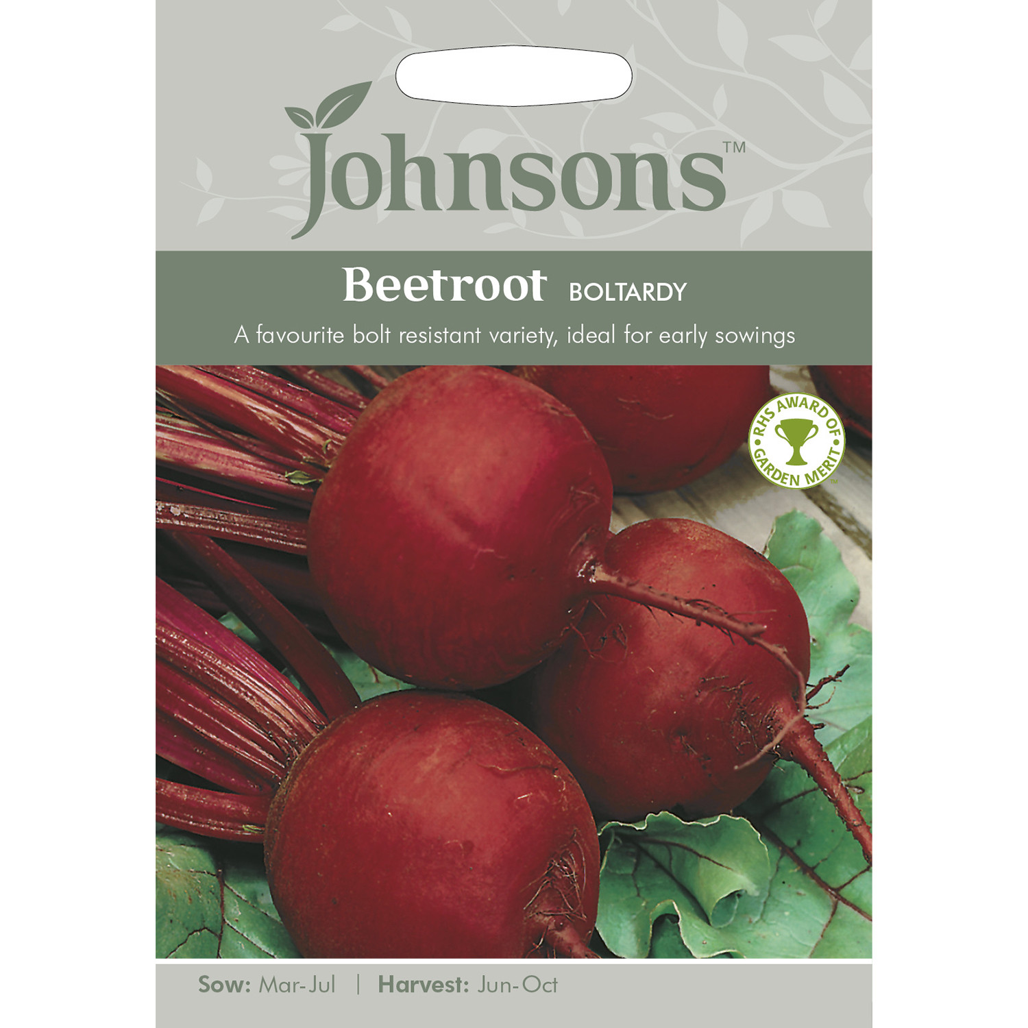 Johnsons Boltardy Beetroot Seeds Image 2
