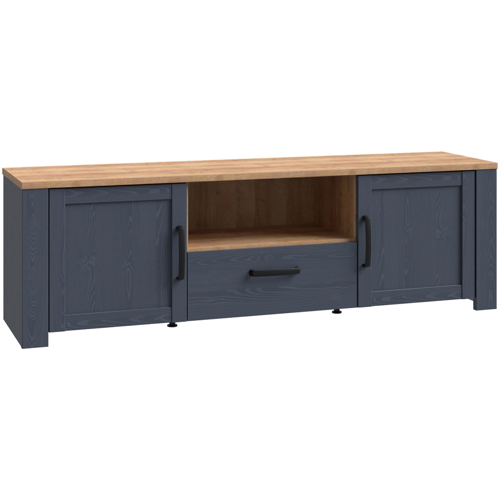 Furniture To Go Bohol 2 Door LED Navy TV Unit Image 2