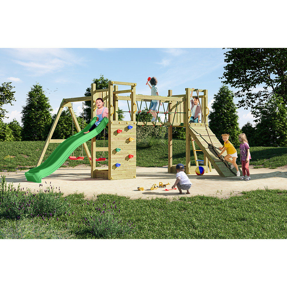 Shire Kids Maxi Fun Tower with Double Swing Image 7