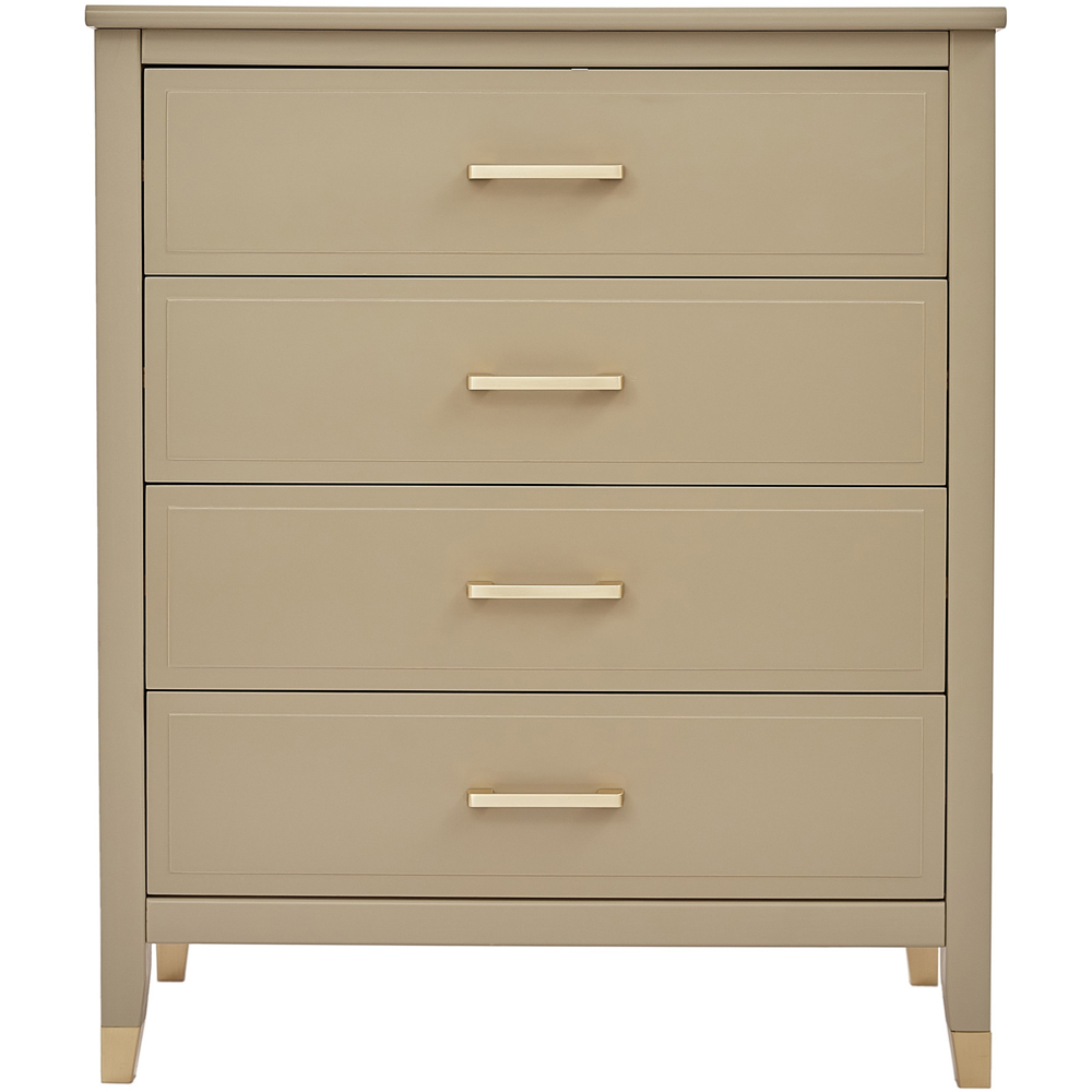 Palazzi 4 Drawer Clay Chest of Drawers Image 2