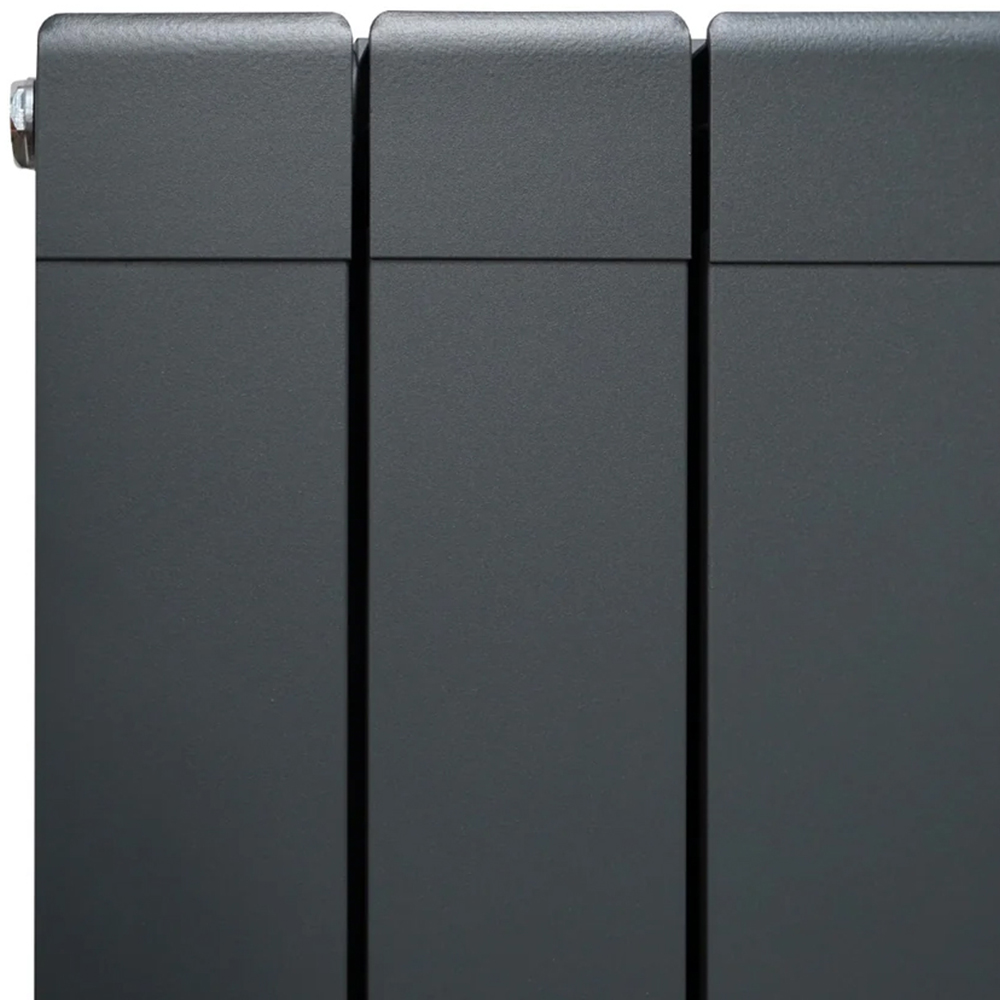 Monster Shop 5856BTU Anthracite Grey Aluminium Radiator 1800 x 315mm Image 4