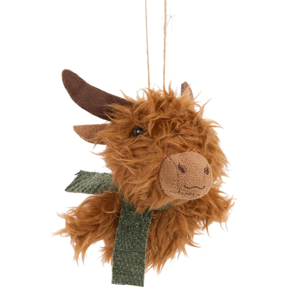 Hanging Highland Cow Decoration Image 5