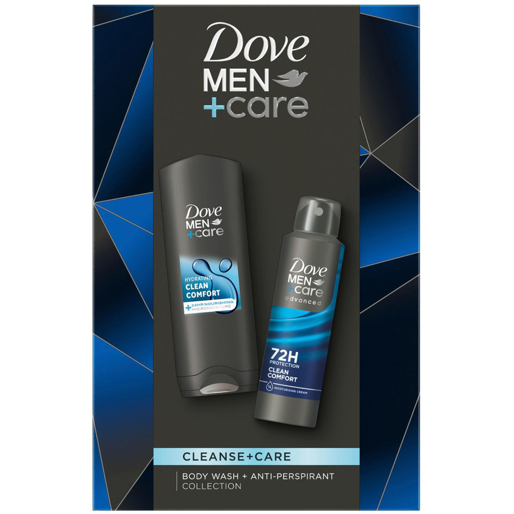 Dove Men+Care Cleanse+Care Duo Gift Set 3 Pack Image 7